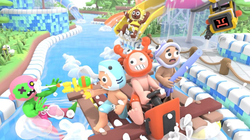Космический аквапарк, моча и зомби: Lazy River — новый кооперативный хит