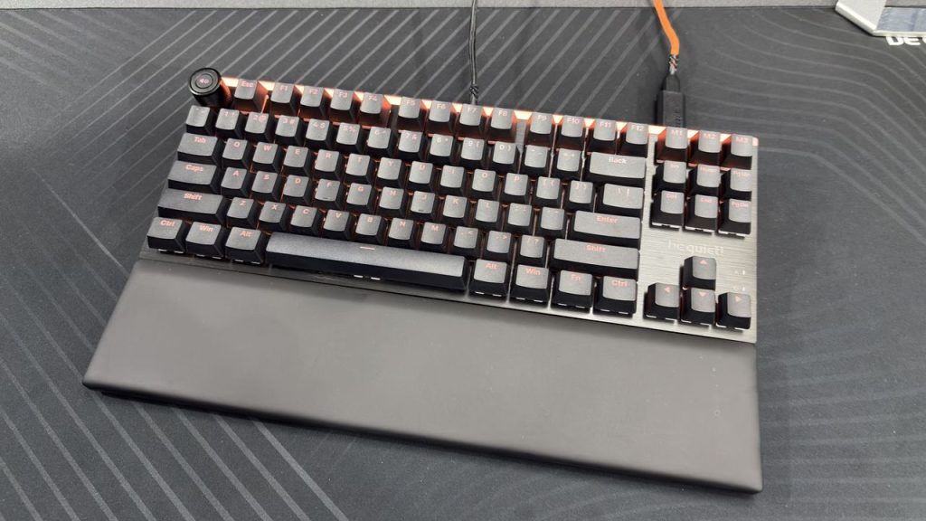 Тихая клавиатура Be Quiet! Light Mount получит компактную версию TKL уже в этом году