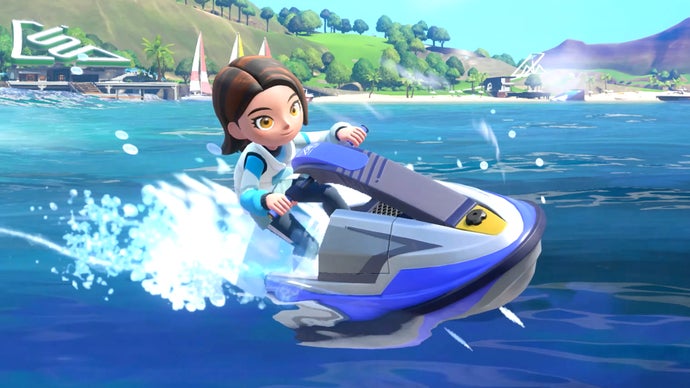 Nintendo Switch Sports Resort: Возвращение на Вуху для бокса, боулинга и скейтборда